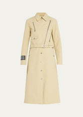 KSUBI Women's Incognito Biker/Trench Coat at Gravity NYC